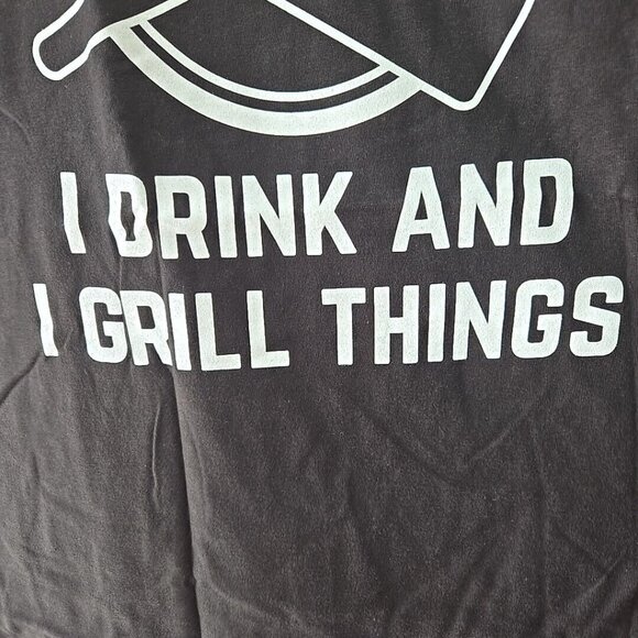 That's What I Do I Drink And I Grill Dad T-Shirt for Men Size Large - Picture 6 of 9